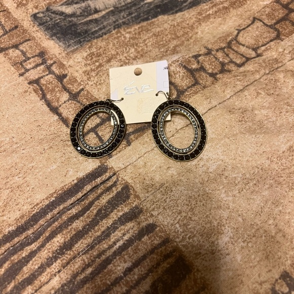 Reversible earring and necklace set by Eve ! - Picture 3 of 3